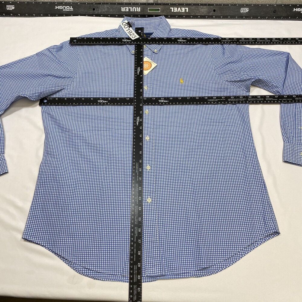 Ralph Lauren Shirts Men Large Multicolor Plaid Button Down Long Sleeve Lot of 3 - Picture 10 of 13